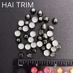8mm Hexagon Cap Nut Iron On Studs, K-013