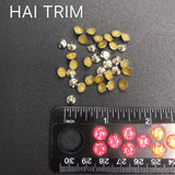 5mm Rounded Spike Iron On Studs, K-090