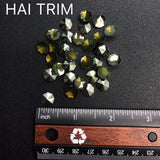 10mm Hexagon Iron On Studs, K-088