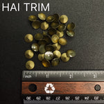10mm Cone Spike Iron On Studs, K-026