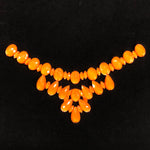 Neon Resin Stone Motif Necklace Applique, NAS-004