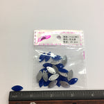 Neon (Matte) Royal Blue Resin Stones