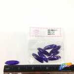 Purple Glitter Resin Stones, YF26