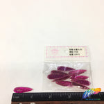 Fuchsia Glitter Resin Stones, YF08