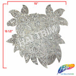 Gel-Back Rhinestone Appliques, Colored Iron-on Crystal Rhinestone Patches, IRA-001