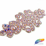 Rhinestone Motif Iron On Applique, IRA-052