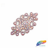 Rhinestone Motif Iron On Applique, IRA-051