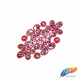 Rhinestone Motif Iron On Applique, IRA-051