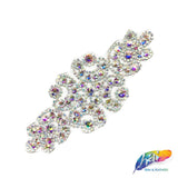 Rhinestone Motif Iron On Applique, IRA-052