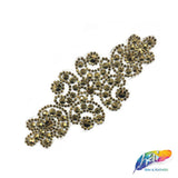 Rhinestone Motif Iron On Applique, IRA-052