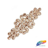 Rhinestone Motif Iron On Applique, IRA-052