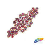 Rhinestone Motif Iron On Applique, IRA-052