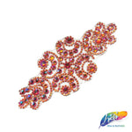 Rhinestone Motif Iron On Applique, IRA-052