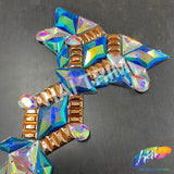Multicolor Gel-Back Rhinestone Appliques, IRA-083