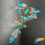 Multicolor Gel-Back Rhinestone Appliques, IRA-083