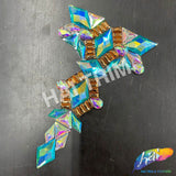 Multicolor Gel-Back Rhinestone Appliques, IRA-083