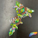 Multicolor Gel-Back Rhinestone Appliques, IRA-083