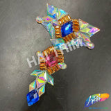 Multicolor Gel-Back Rhinestone Appliques, IRA-083