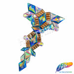 Multicolor Gel-Back Rhinestone Appliques, IRA-083