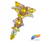 Multicolor Gel-Back Rhinestone Appliques, IRA-083