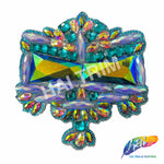 Multicolor Gel-Back Rhinestone Appliques, IRA-091