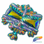 Multicolor Gel-Back Rhinestone Appliques, IRA-091
