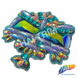 Multicolor Gel-Back Rhinestone Appliques, IRA-091