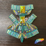 Multicolor Gel-Back Rhinestone Appliques, IRA-102