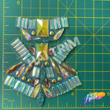 Multicolor Gel-Back Rhinestone Appliques, IRA-102