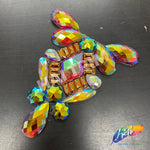 Multicolor Gel-Back Rhinestone Appliques, IRA-115