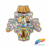 Multicolor Gel-Back Rhinestone Appliques, IRA-118