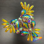 Multicolor Gel-Back Rhinestone Appliques, IRA-120