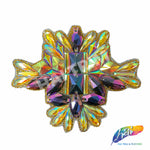 Multicolor Gel-Back Iron On Applique, IRA-133