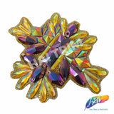 Multicolor Gel-Back Iron On Applique, IRA-133
