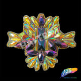 Multicolor Gel-Back Iron On Applique, IRA-133