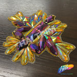 Multicolor Gel-Back Iron On Applique, IRA-133