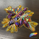 Multicolor Gel-Back Iron On Applique, IRA-133
