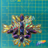 Multicolor Gel-Back Iron On Applique, IRA-133