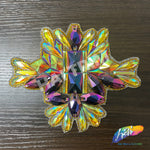Multicolor Gel-Back Iron On Applique, IRA-133