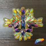 Multicolor Gel-Back Iron On Applique, IRA-133