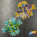 Multicolor Gel-Back Iron On Applique, IRA-133