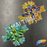 Multicolor Gel-Back Iron On Applique, IRA-133