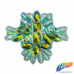 Multicolor Gel-Back Iron On Applique, IRA-133