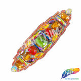 Multicolor Rhinestone Motif Iron On Applique, IRA-137