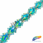 1 1/4" Diamond Resin Stone Iron On Trim, IRT-080
