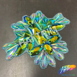 Multicolor Gel-Back Iron On Applique, IRA-133