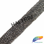 Twisted Metallic Chain Iron On Trim, IRT-156