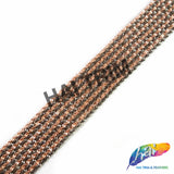 Twisted Metallic Chain Iron On Trim, IRT-156