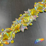 2" Multicolor Gel-back Iron On Trim, IRT-160
