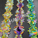 2" Multicolor Gel-back Iron On Trim, IRT-160